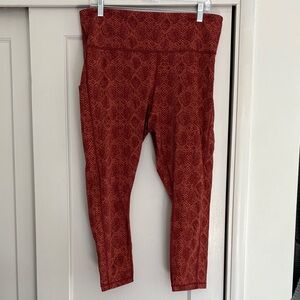 Athleta Snake Print Leggings
